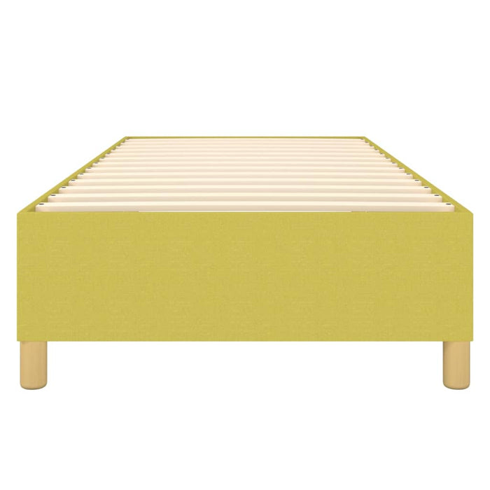 Boxspringbett Grün 90x200 cm Stoff