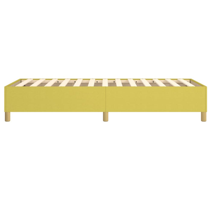 Boxspringbett Grün 90x200 cm Stoff