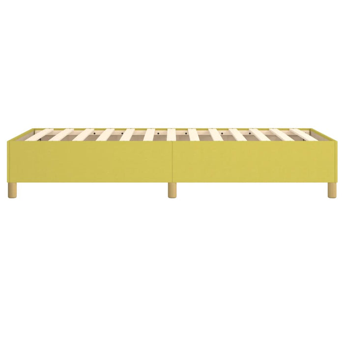 Boxspringbett Grün 100x200 cm Stoff