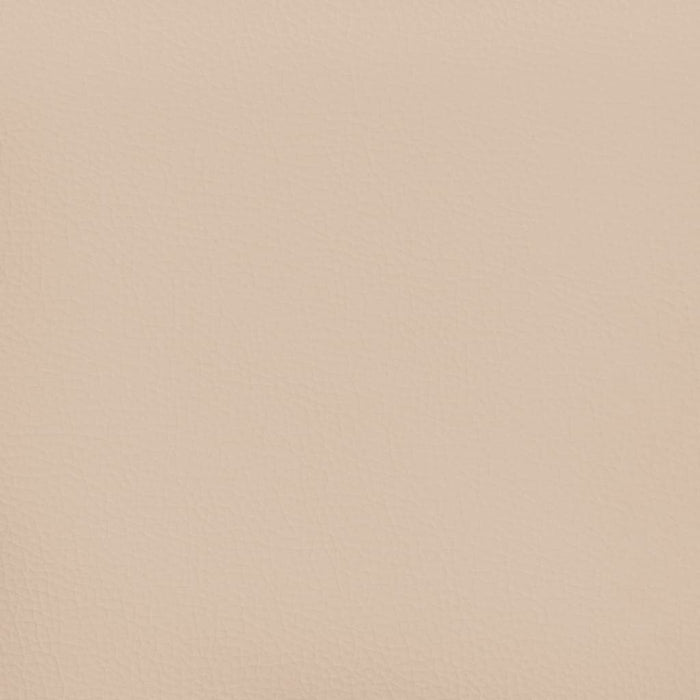 Boxspringbett Cappuccino-Braun 90x190 cm Kunstleder