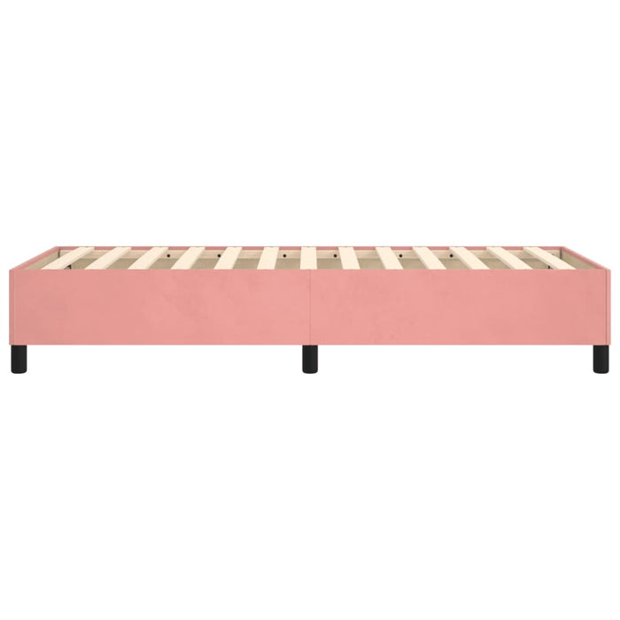 Boxspringbett Rosa 90x190 cm Samt