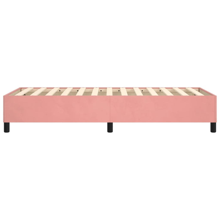 Boxspringbett Rosa 100x200 cm Samt