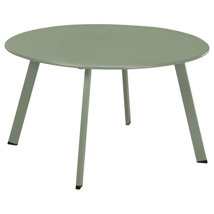 ProGarden outdoor coffee table 70x40 cm matt green