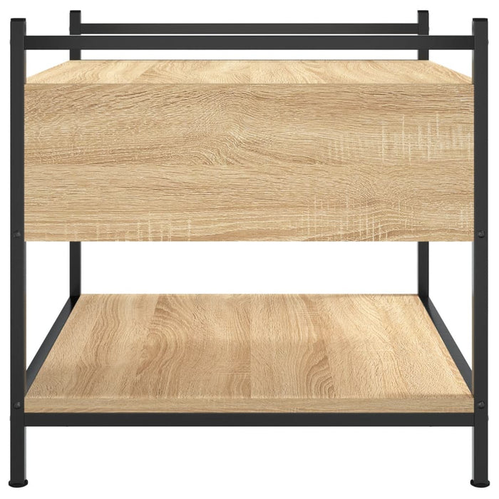 Coffee table Sonoma oak 50x50x50 cm wood material
