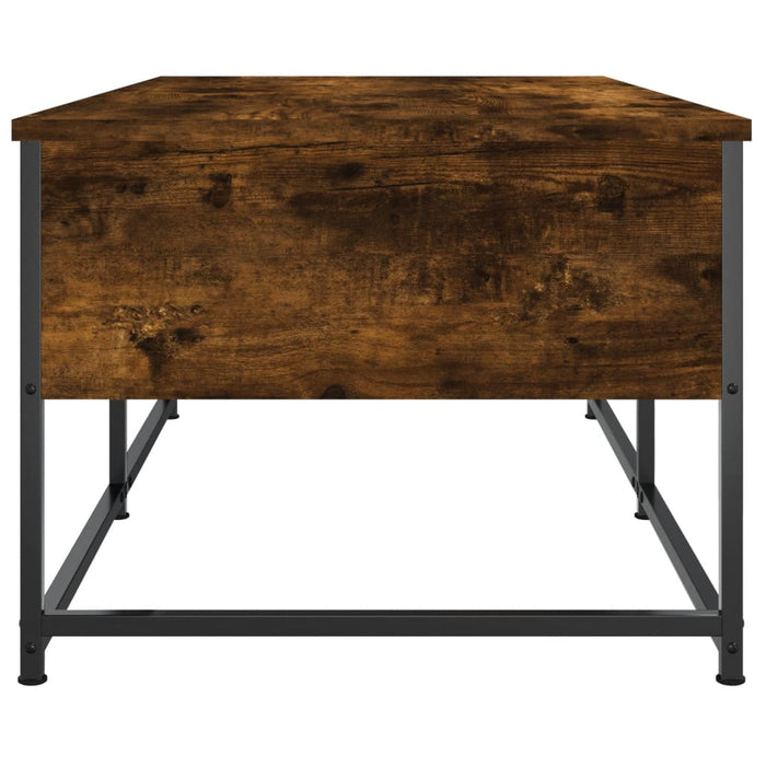 Coffee table smoked oak 100x51x40 cm made of wood
