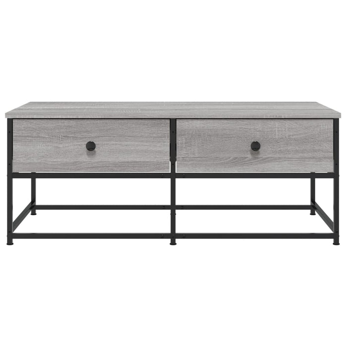 Coffee table gray Sonoma 100x51x40 cm made of wood