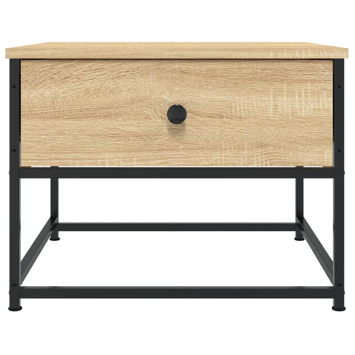 Coffee table Sonoma oak 51x51x40 cm made of wood