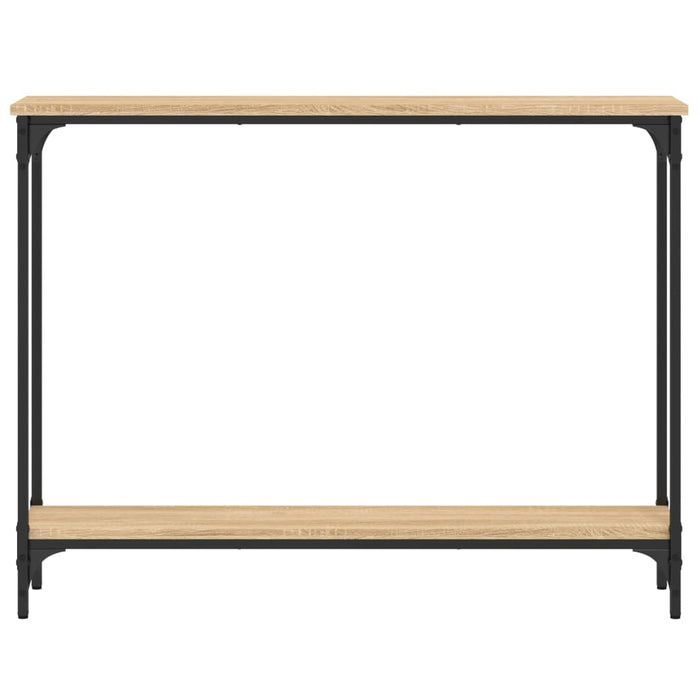 Console table Sonoma oak 100x22.5x75 cm wood material