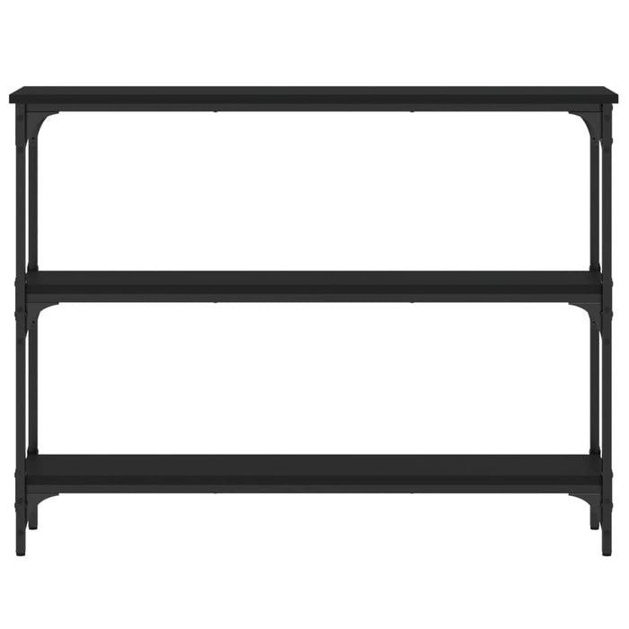 Konsolentisch Schwarz 100x22,5x75 cm Holzwerkstoff