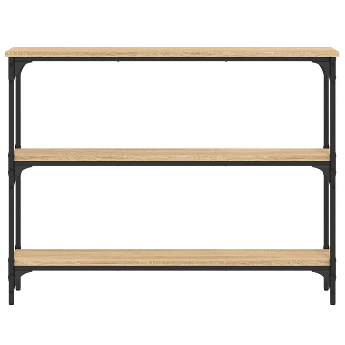 Console table Sonoma oak 100x22.5x75 cm wood material