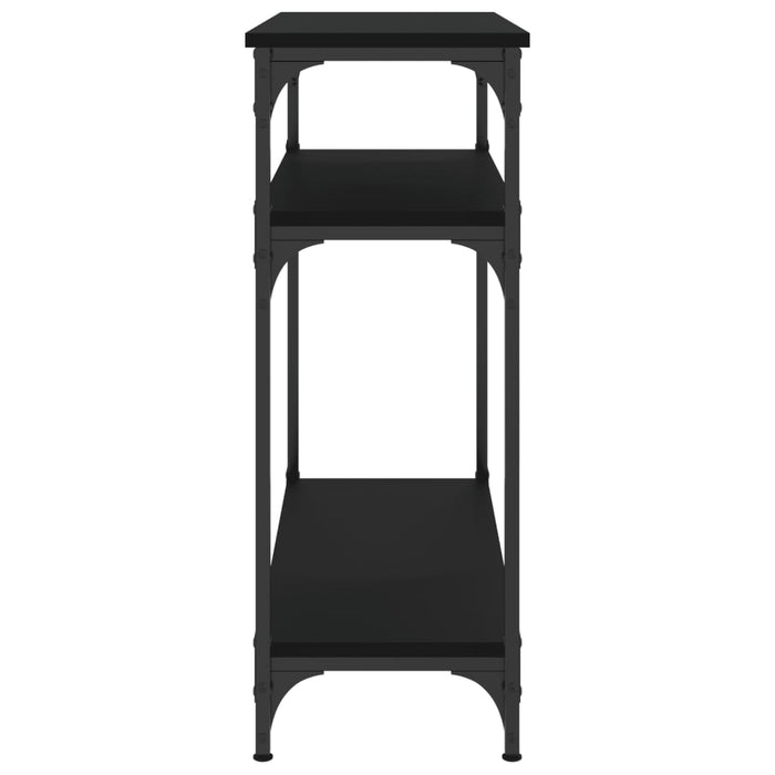 Konsolentisch Schwarz 75x29x75 cm Holzwerkstoff