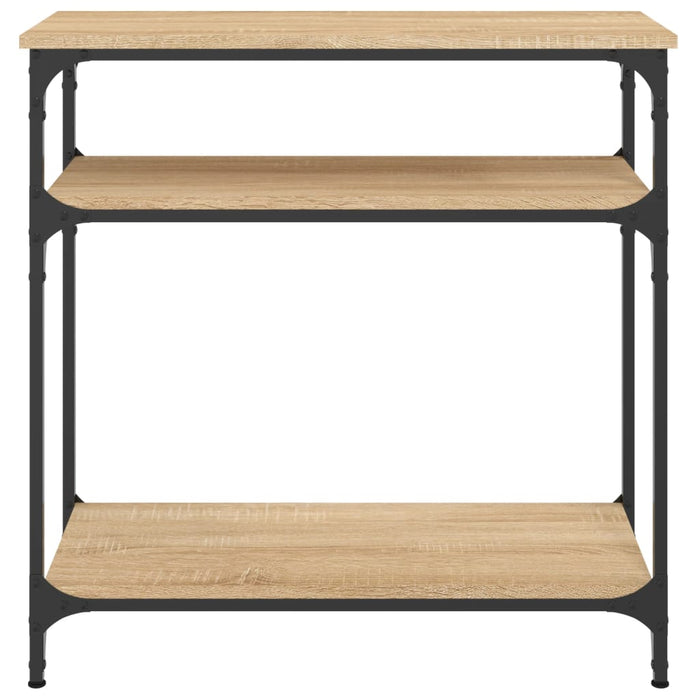 Konsolentisch Sonoma-Eiche 75x29x75 cm Holzwerkstoff