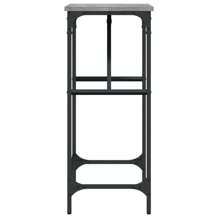 Konsolentisch Grau Sonoma 75x32x75 cm Holzwerkstoff