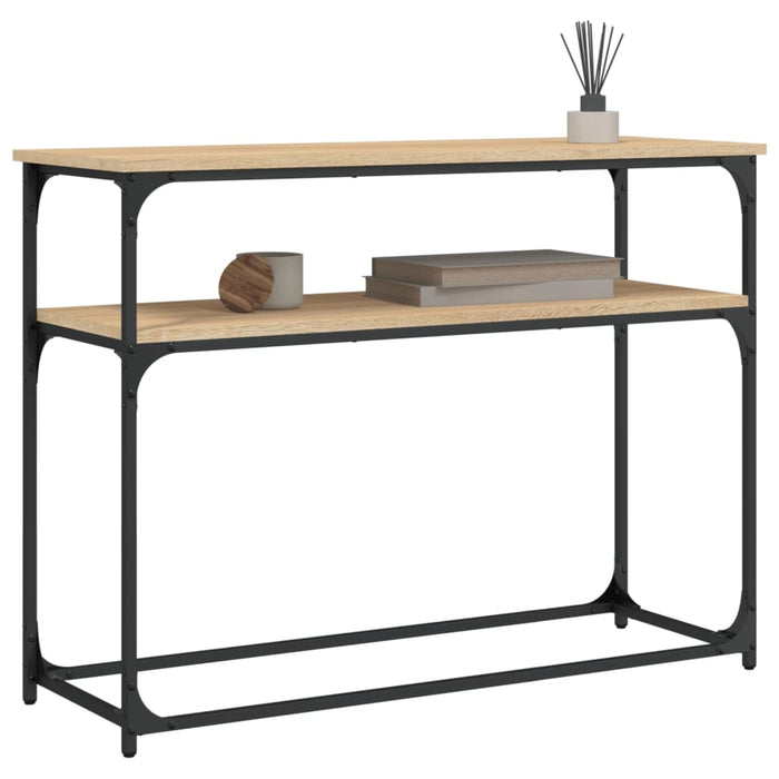 Konsolentisch Sonoma-Eiche 100x35,5x75 cm Holzwerkstoff