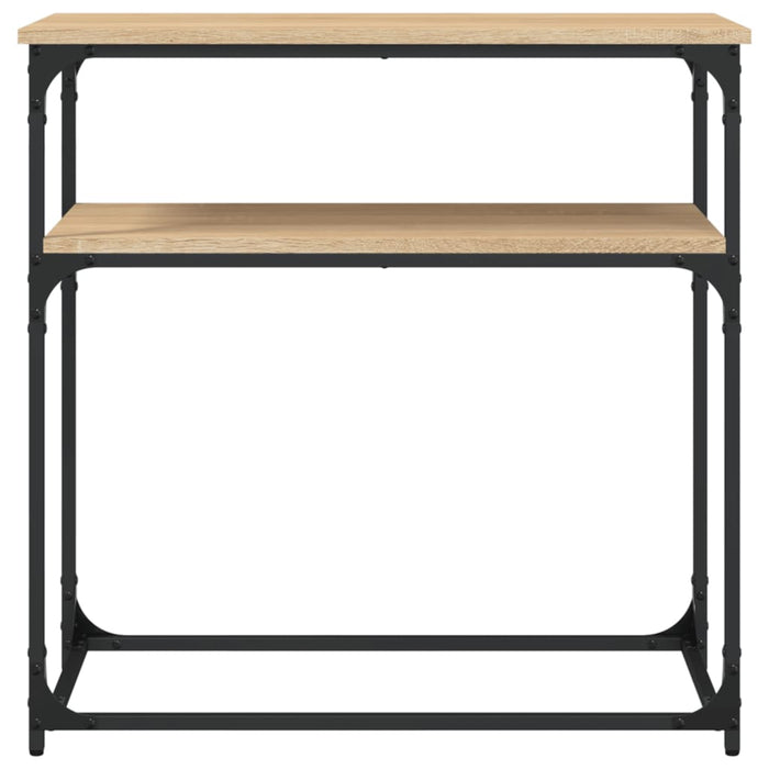 Konsolentisch Sonoma-Eiche 75x35,5x75 cm Holzwerkstoff