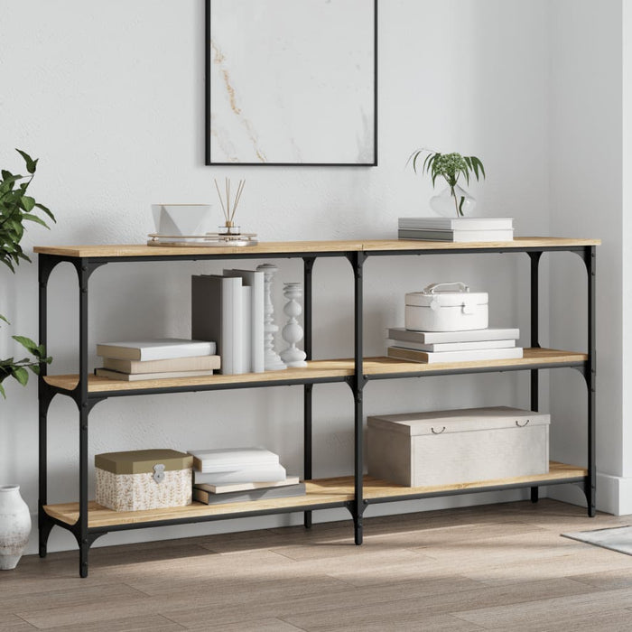 Konsolentisch Sonoma-Eiche 150x29x75 cm Holzwerkstoff