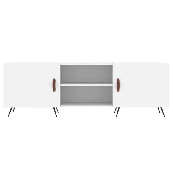 TV-Schrank Weiß 150x30x50 cm Holzwerkstoff