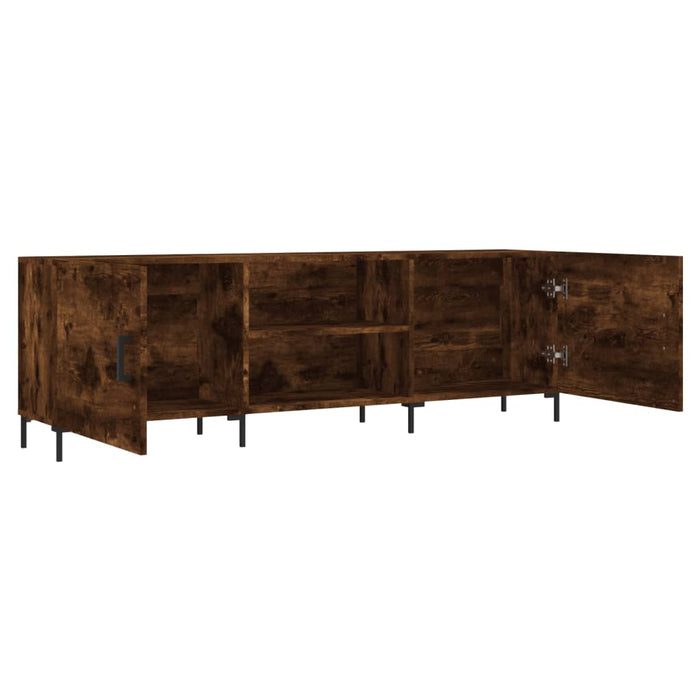 TV-Schrank Räuchereiche 150x30x50 cm Holzwerkstoff