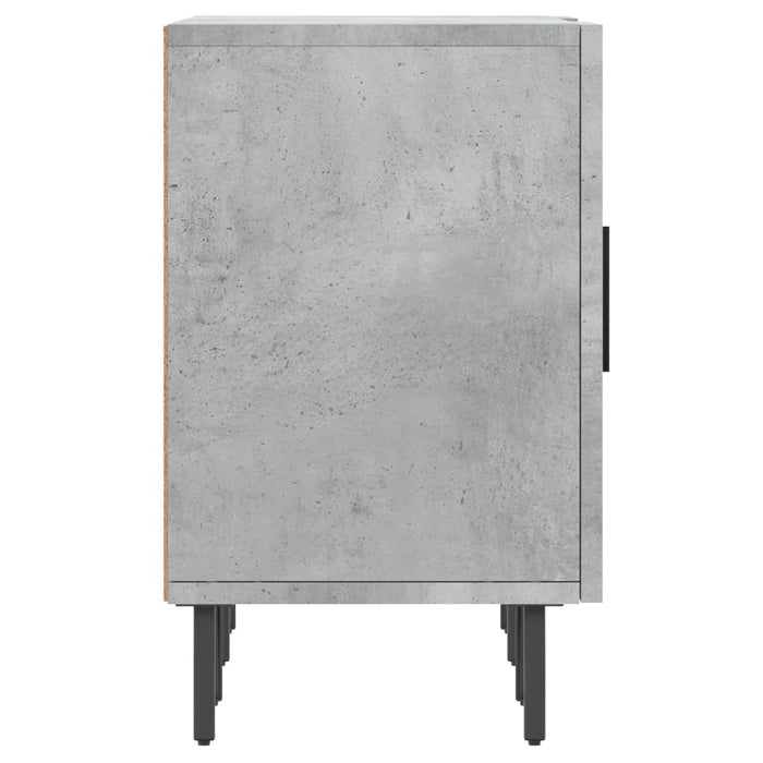 TV-Schrank Betongrau 150x30x50 cm Holzwerkstoff