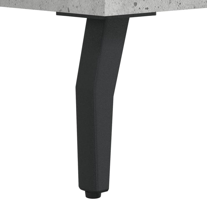 TV-Schrank Betongrau 150x30x50 cm Holzwerkstoff