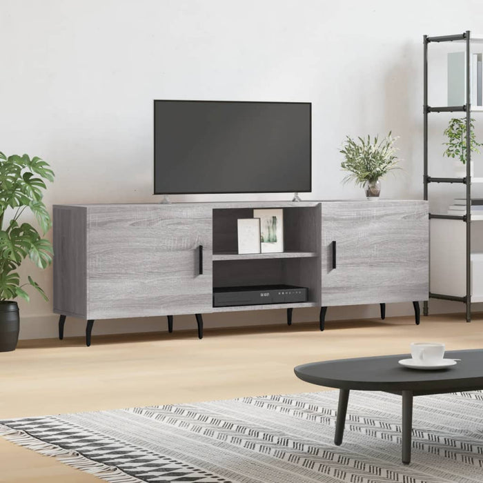 TV-Schrank Grau Sonoma 150x30x50 cm Holzwerkstoff