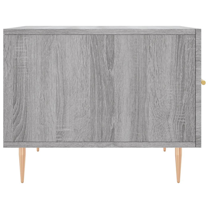 Couchtische 2 Stk. Grau Sonoma 50x50x40 cm Holzwerkstoff