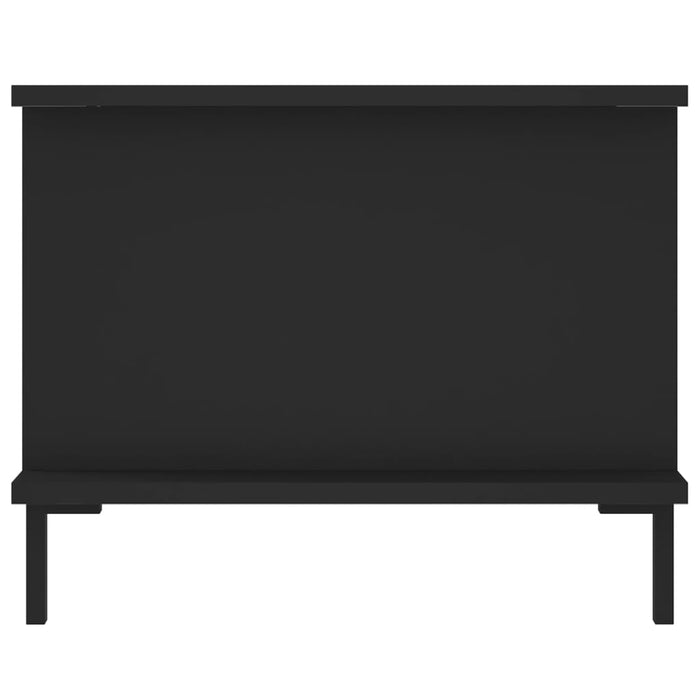 Couchtisch Schwarz 90x50x40 cm Holzwerkstoff