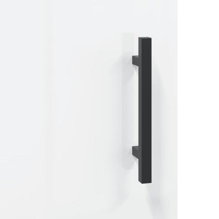 Couchtisch Hochglanz-Weiß 90x50x40 cm Holzwerkstoff