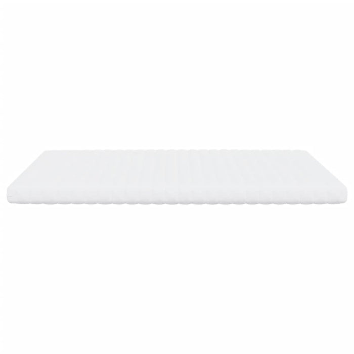 Foam mattress white 180x200 cm 7-zone hardness 20 ILD