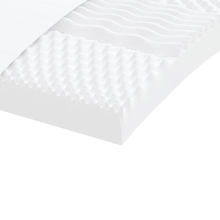 Foam mattresses 2 pieces 90x200 cm 7-zone hardness 20 ILD