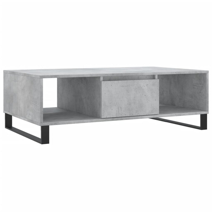 Couchtisch Betongrau 104x60x35 cm Holzwerkstoff