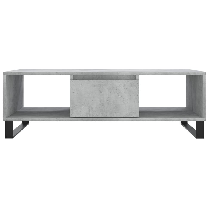 Couchtisch Betongrau 104x60x35 cm Holzwerkstoff