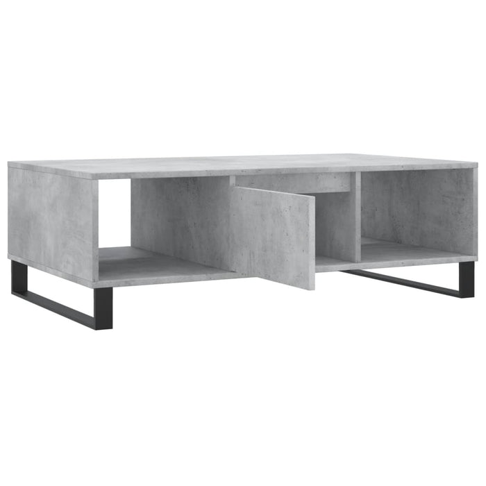 Couchtisch Betongrau 104x60x35 cm Holzwerkstoff