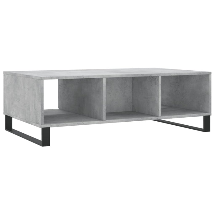 Couchtisch Betongrau 104x60x35 cm Holzwerkstoff