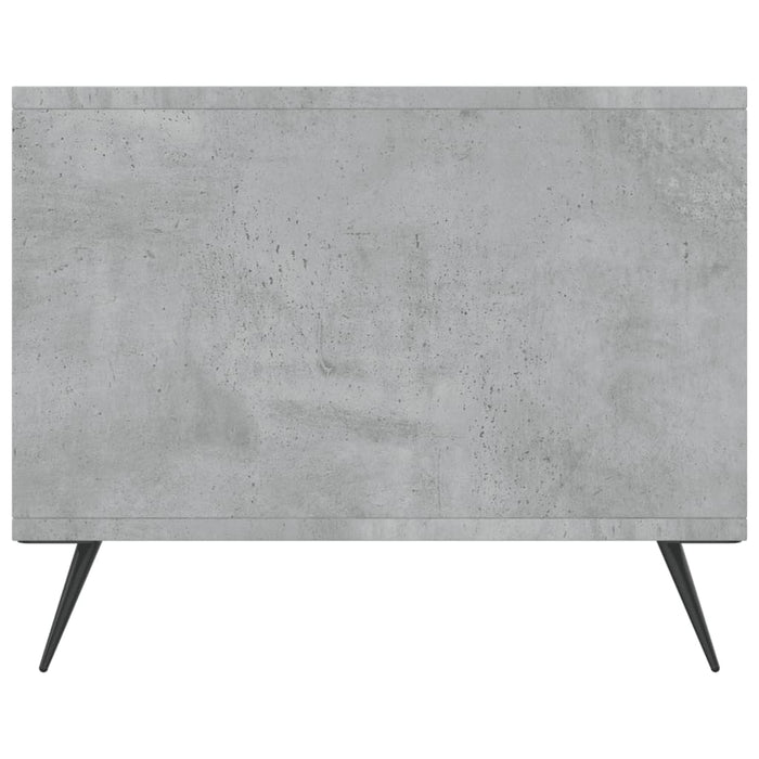Couchtisch Betongrau 90x50x40 cm Holzwerkstoff