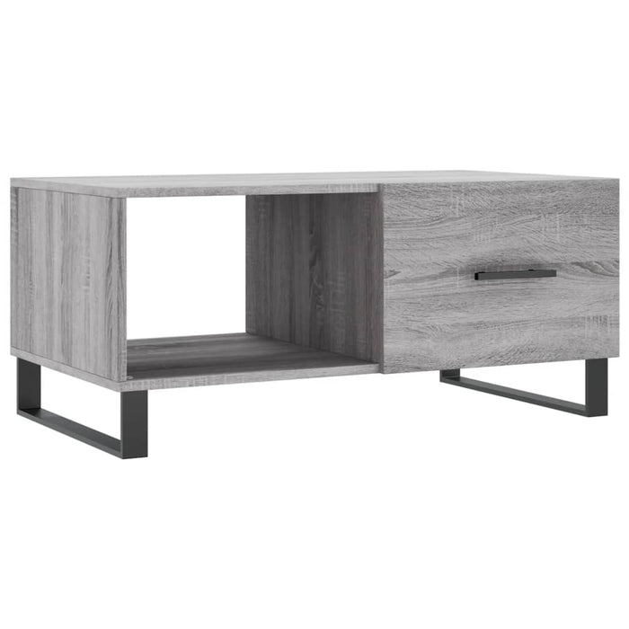 Couchtisch Grau Sonoma 90x50x40 cm Holzwerkstoff