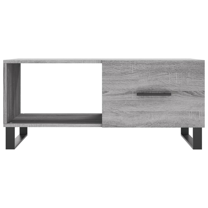Couchtisch Grau Sonoma 90x50x40 cm Holzwerkstoff