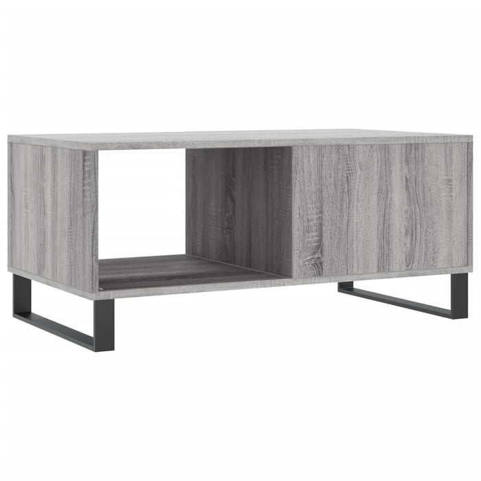 Couchtisch Grau Sonoma 90x50x40 cm Holzwerkstoff