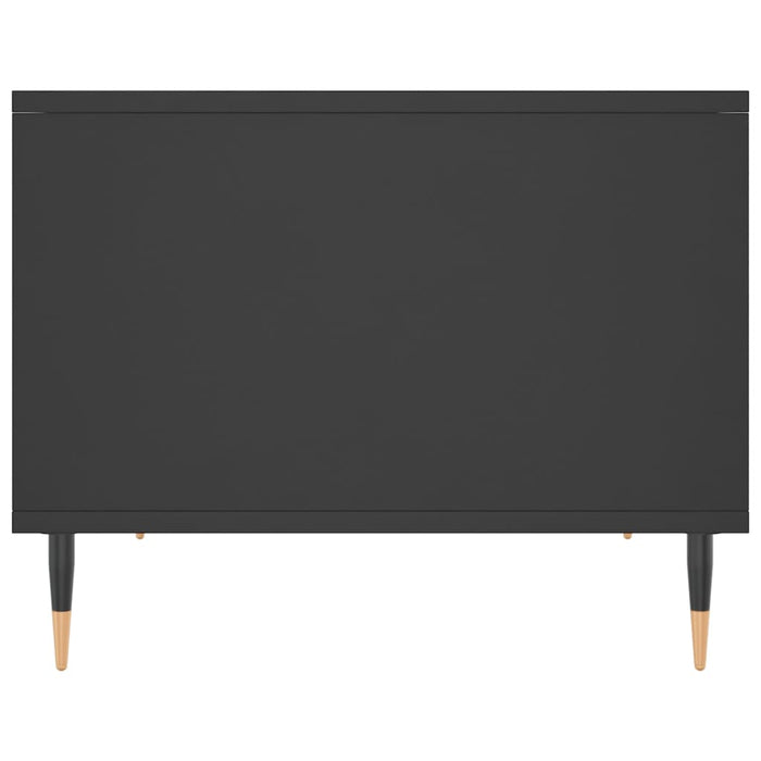 Couchtisch Schwarz 60x50x40 cm Holzwerkstoff