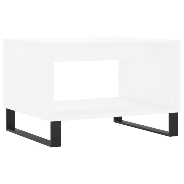 Couchtisch Weiß 60x50x40 cm Holzwerkstoff