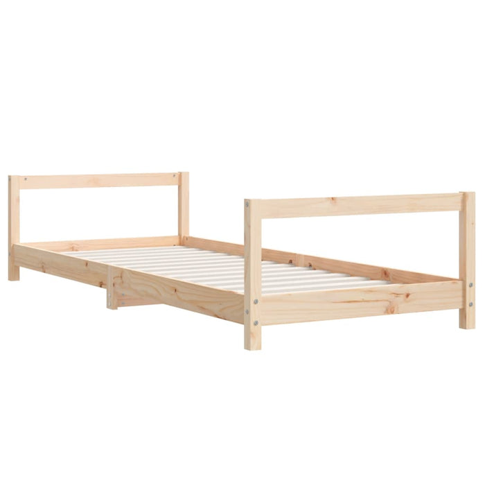 Children's bed 80x200 cm solid pine wood