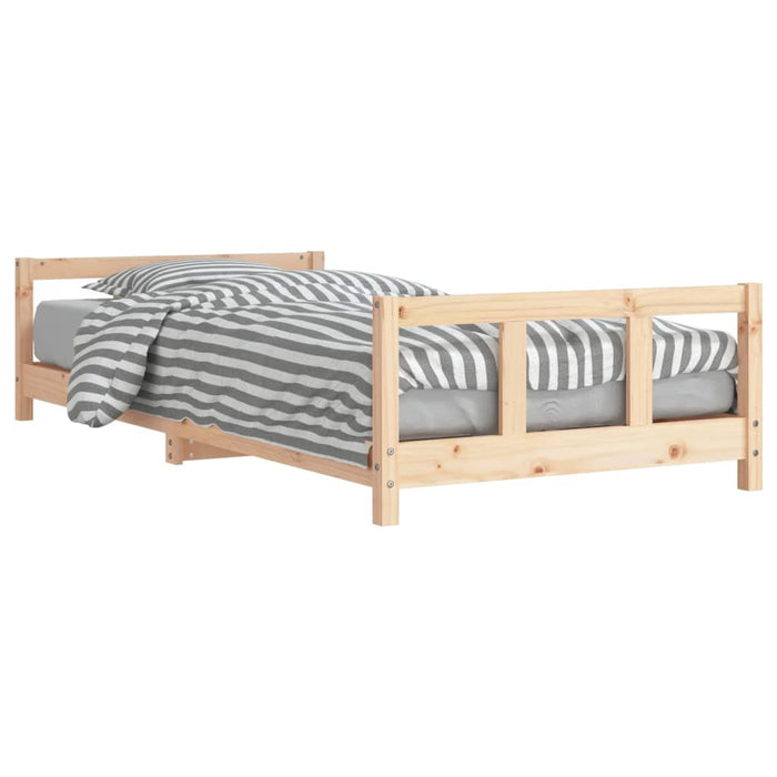 Children's bed 90x200 cm solid pine wood
