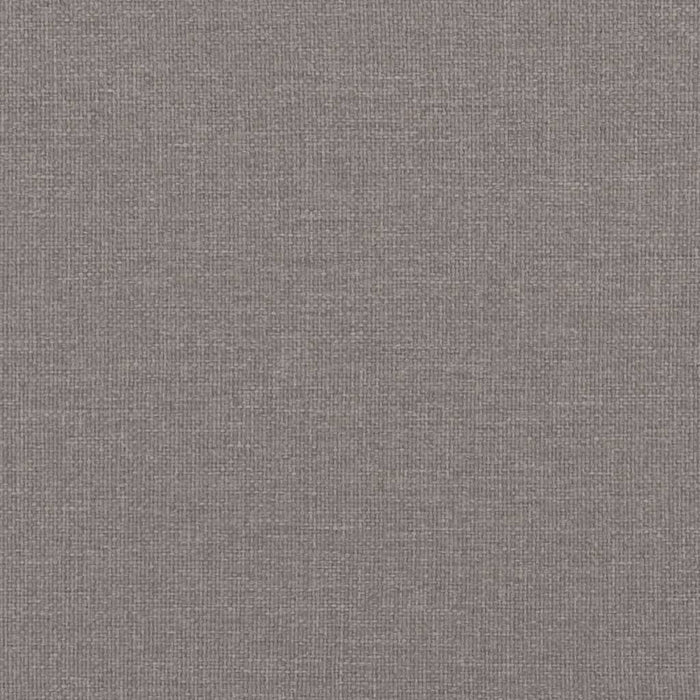 Tagesbett Ausziehbar mit Matratzen Taupe 90x200 cm Stoff