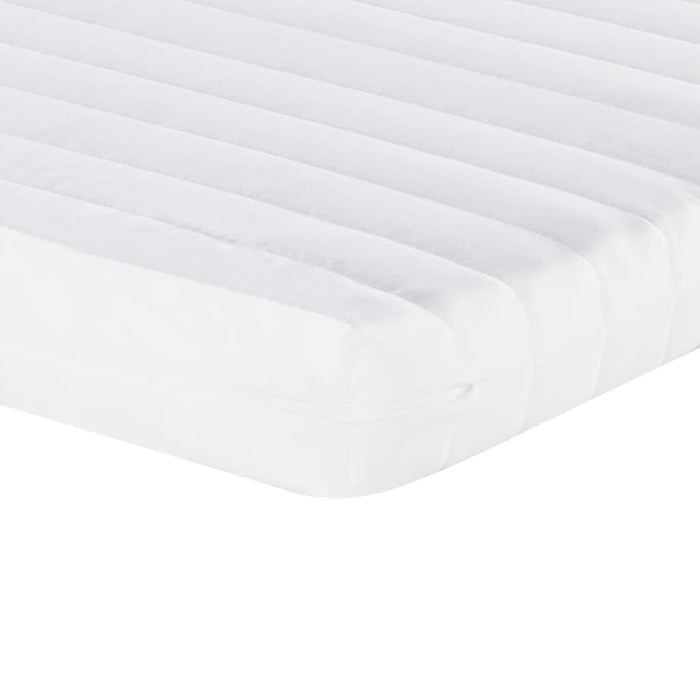 Tagesbett Ausziehbar mit Matratzen Dunkelgrau 100x200 cm Stoff