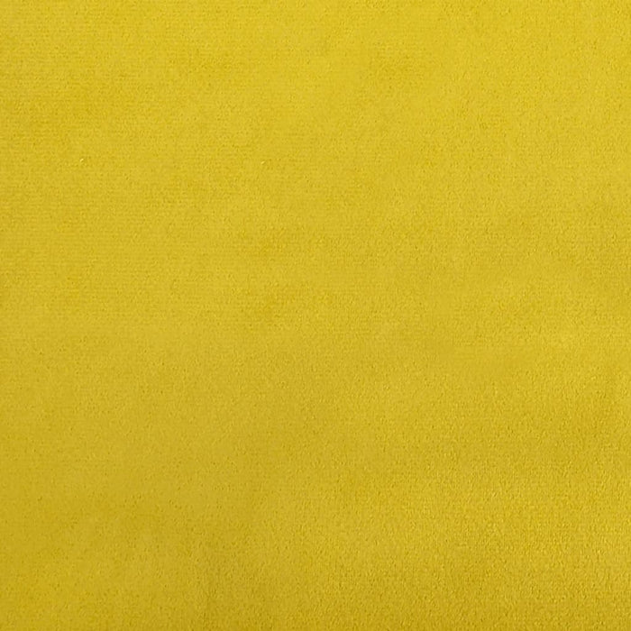 Tagesbett Ausziehbar Gelb 90x200 cm Samt