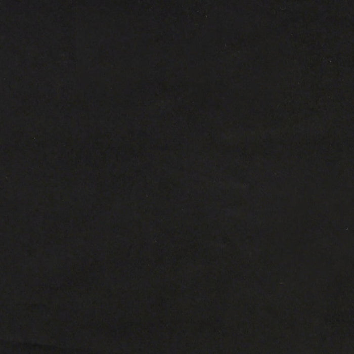 Tagesbett Ausziehbar Schwarz 90x190 cm Samt