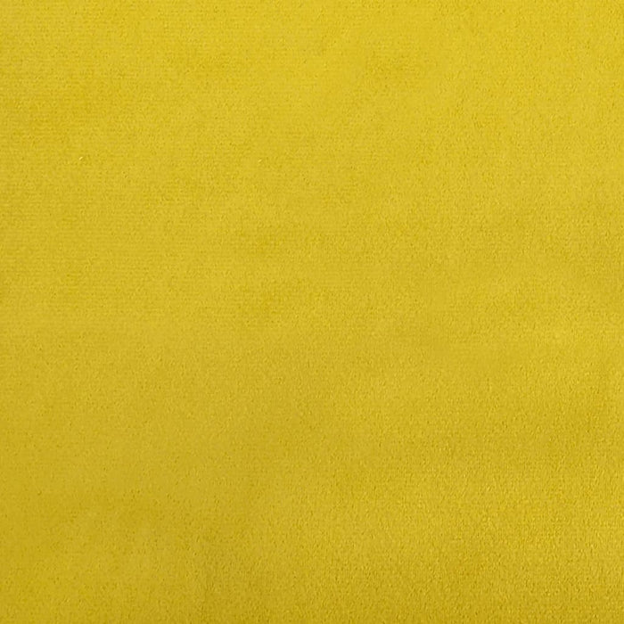 Tagesbett Ausziehbar mit Matratzen Gelb 80x200 cm Samt