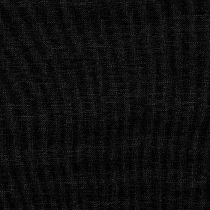 Tagesbett mit Matratze Schwarz 100x200 cm Stoff
