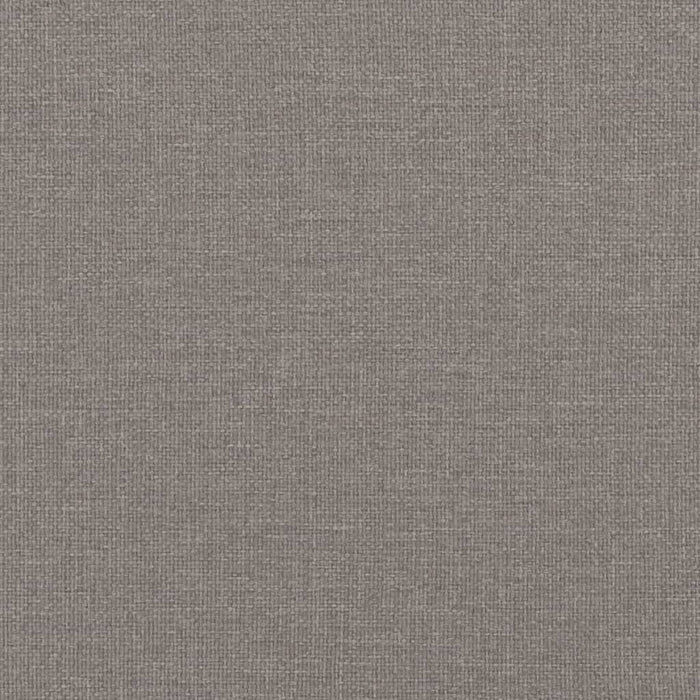 Tagesbett Ausziehbar mit Matratzen Taupe 80x200 cm Stoff