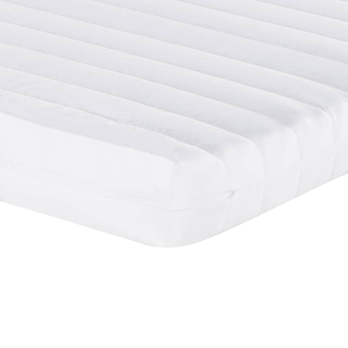 Tagesbett Ausziehbar mit Matratzen Dunkelgrau 100x200 cm Stoff